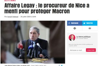 Le procureur a menti pour protéger Emmanuel Macron