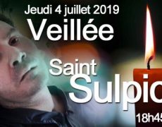 Veillée de prière pour Vincent Lambert à Saint-Sulpice