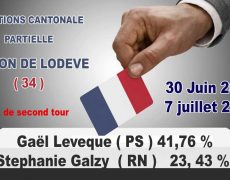 LREM éliminé d’une élection cantonale partielle