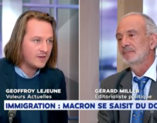 Geoffroy Lejeune donne une leçon à Gérard Miller sur l’immigration