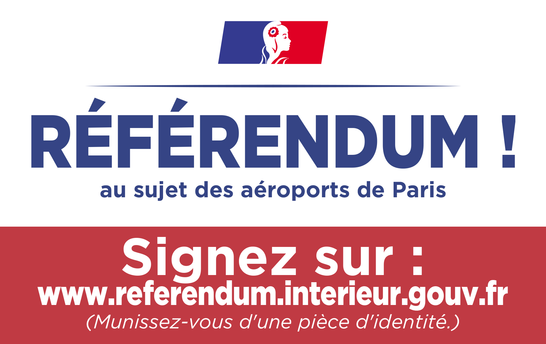 Référendum ADP : 822 000 signatures enregistrées, il en faut 4,7 millions !