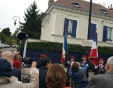 Inauguration de la rue Marcel Bigeard à Dreux