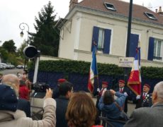 Inauguration de la rue Marcel Bigeard à Dreux