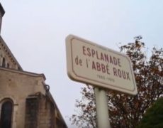 Inauguration de l’esplanade de l’abbé Roux de Chenas