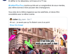 « Conglomérat de sous-merdes », « salafistes » :  Marlène Schiappa dérape contre La Manif Pour Tous