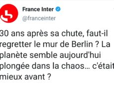 Ils regrettent l’URSS et le Mur de Berlin