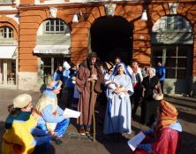 Crèche vivante à Toulouse le 14 décembre