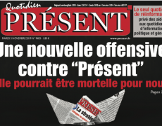 Le quotidien Présent privé de subventions car il ne serait pas… assez cher