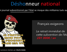 Le Chef d’Etat-Major de l’Armée de Terre vs Charlie