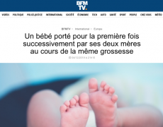 Pour le lobby LGBT, dès la fécondation il y a bébé