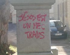 Toujours beaucoup trop d’actes antichrétiens en France