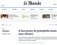 Le Monde embarrassé par le scandale Matzneff