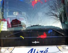 Dimanche, un autre bus a été vandalisé, au départ de Lille