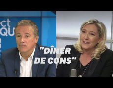 Quand Nicolas Dupont-Aignan comparait les primaires à un “dîner de cons”