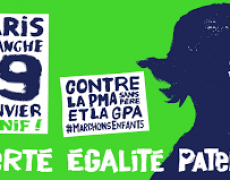 La Famille Missionnaire de Notre Dame participera à la manifestation 19 janvier à Paris et organisera une messe à 12h30