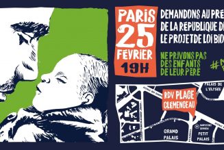 RDV mardi 25/02 à 19h, place Clemenceau à Paris