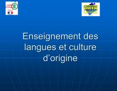 Général Dubois, les ELCO ne sont pas un mystère…