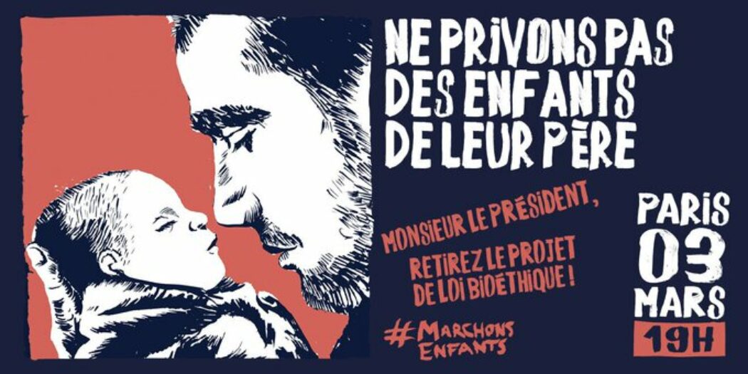 Retour de La Manif pour Tous devant l’Elysée le 3 mars