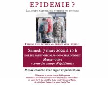 Messe pour les temps d’épidémie