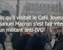 Avortement et trisomie : un passant interpelle Emmanuel Macron