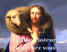 Pendant la quarantaine, le Bon Pasteur vient jusqu’à chez vous