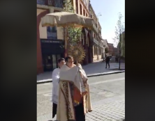 Bénédiction du Saint-Sacrement à Toulouse