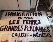 Journée internationale de lutte pour les droits des femmes : le collectif Némésis dénonce l’immigration