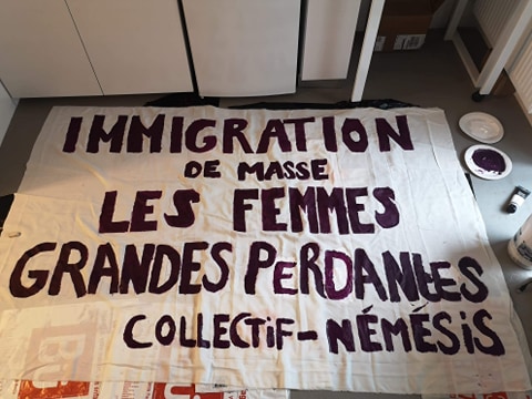Journée internationale de lutte pour les droits des femmes : le collectif Némésis dénonce l’immigration