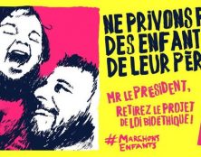 Parce que le Président de la République doit retirer le projet de loi bioéthique, rendez-vous mardi 17/03 à 19h30 Place Clemenceau !