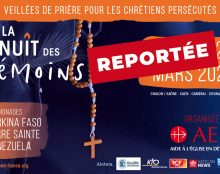 L’AED reporte la Nuit des Témoins 2020