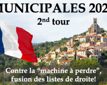 Report de la date limite des dépôts de liste et de nos articles sur un accord entre des listes de droite