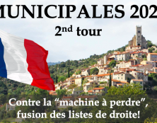 Report de la date limite des dépôts de liste et de nos articles sur un accord entre des listes de droite