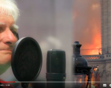 Notre-Dame en flammes