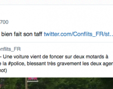 Les banlieues se réjouissent de l’attaque visant des policiers à Colombes