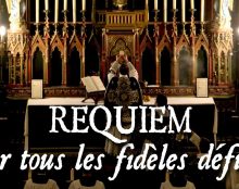 Si la liturgie des obsèques peut être célébrée avec assistance, alors il faut célébrer des messes de requiem