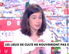 Charlotte d’Ornellas recadre Laurent Joffrin sur le culte public dans les églises