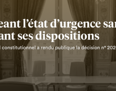 Les rassemblements privés de plus de 10 personnes autorisés par le Conseil constitutionnel. Et donc les messes à domicile