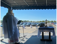 Succès de la messe en voitures dans le diocèse de Châlons