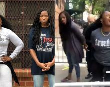 Deux femmes (noires) pro-vie, menottées pour avoir manifesté devant un centre d’avortement : “Il y a des milliers de George Floyds qui meurent chaque jour dans le ventre de leur mère”