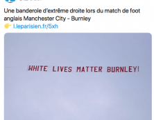 « Black Lives Matter » = antiracisme / « White Lives Matter » = estrème droâte !