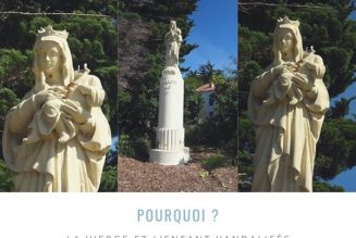 Noirmoutier : la Vierge et l’enfant vandalisés