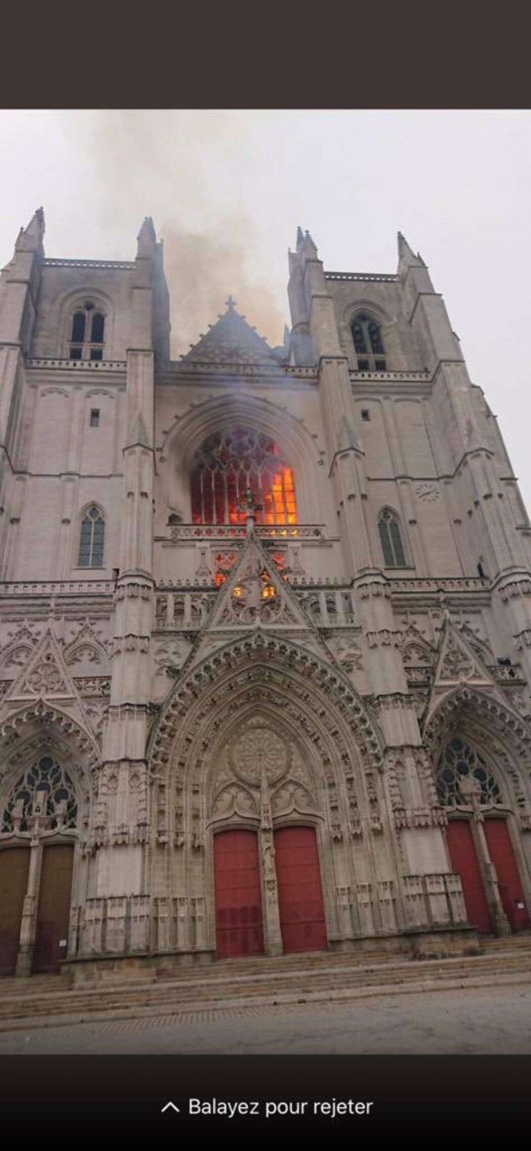 Incendie de la cathédrale de Nantes : l’immigré rwandais est passé aux aveux