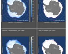 Il y a plus de glace au Pôle sud qu’il y a 40 ans