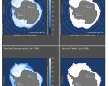 Il y a plus de glace au Pôle sud qu’il y a 40 ans