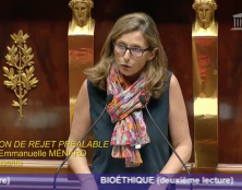 Projet de loi sur la bioéthique : interventions d’Emmanuelle Ménard