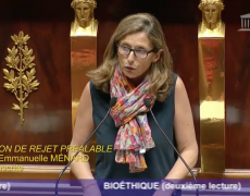 Projet de loi sur la bioéthique : interventions d’Emmanuelle Ménard