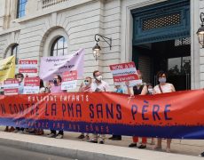 PMA-GPA : manifestation à Lyon contre la loi de bioéthique