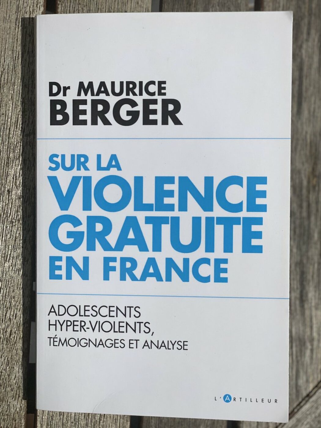 Extraits de “Sur la violence gratuite en France” du pédopsychiatre Maurice Berger