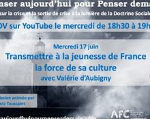 Transmettre à la jeunesse de France la force de sa culture avec Valérie d’Aubigny