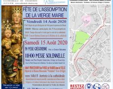 Cérémonies de l’Assomption à Chartres